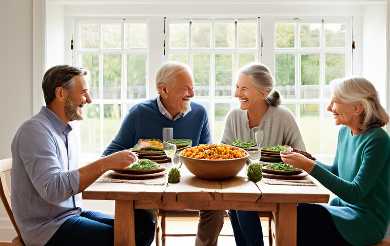 겨울철 커뮤니티 식사 테마 아이디어 - A close-up, artful shot of skilled hands, clad in modest, clean attire, meticulously preparing a com...