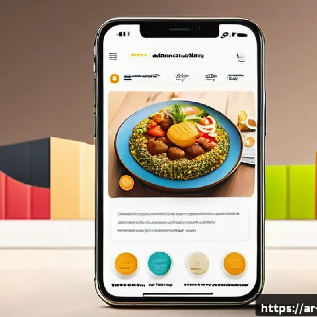 커뮤니티 식사 후 평가를 위한 포럼 진행하기 - A vibrant digital community forum interface displayed on a modern smartphone screen, showing Arabic ...