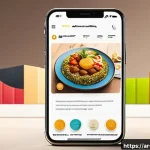 Home 20 커뮤니티 식사 후 평가를 위한 포럼 진행하기 - A vibrant digital community forum interface displayed on a modern smartphone screen, showing Arabic ...